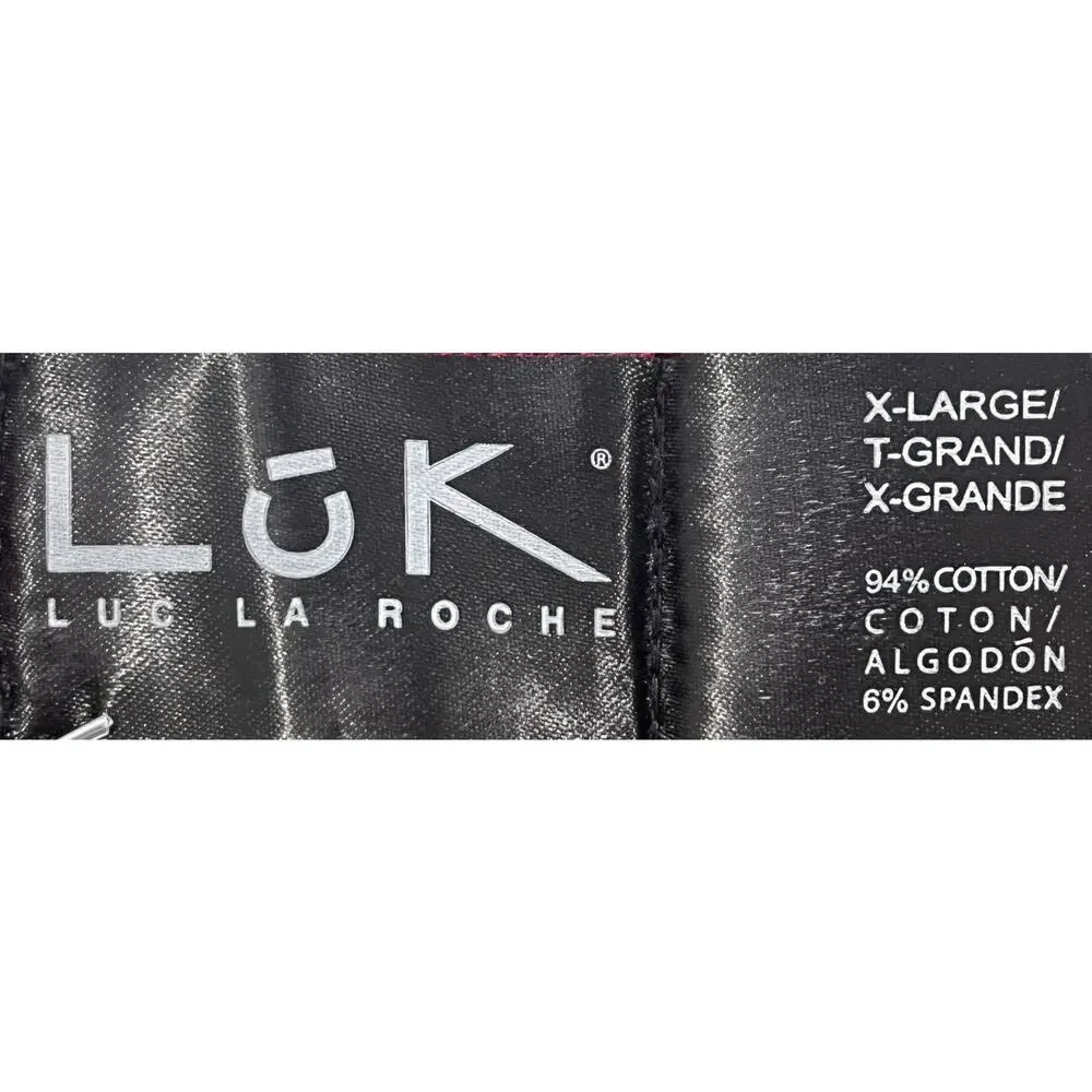 15-72 LUC LA ROCHE Men's Cotton Stretch Trunk Underwear Boxer Briefs Black XL